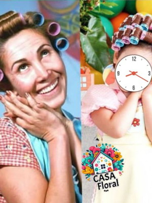 Tiara de bob dona florinda/hermínia ensaio fotográf unidade