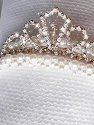 Tiara coroa de luxo