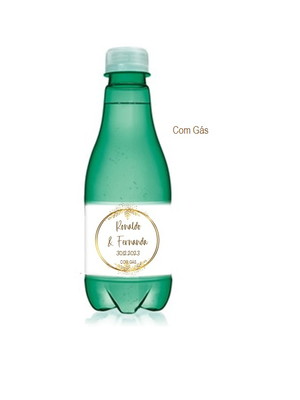 50 água mineral com gás e 50 natural são lourenço