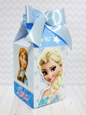 Caixa milk tema frozen