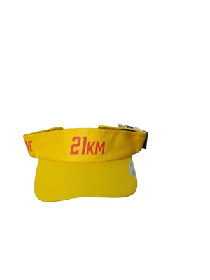 Viseira 21km corrida personalizada com nome - dry run praia
