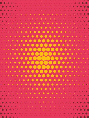 Papel de parede fundo de meio-tom de estilo cômico abstrato