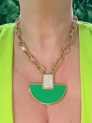 Colar cleo green