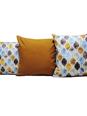 Capas almofadas 40 x 40 conjunto 3 peças