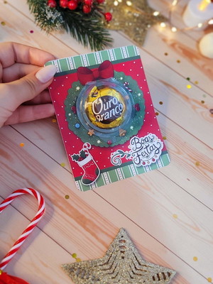 Card + blister natal