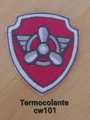 01 unidade patch aplique bordado termocolante escudo skye