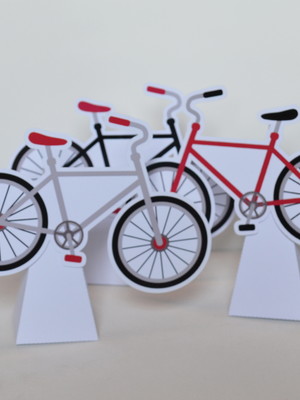 Totem de mesa bicicletas