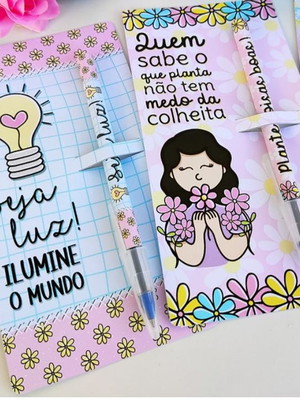 Mimo para cliente card com caneta