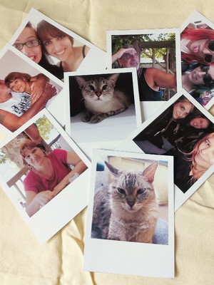 60 fotos impressão igual polaroid