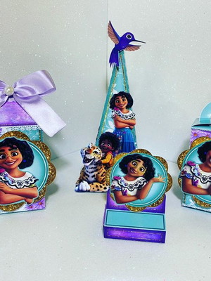 Kit 45 lembrancinhas personalizadas encanto mirabel