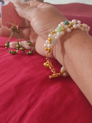Kit pulseiras e brincos
