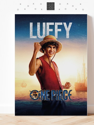 Quadro mdf one piece - luffy - mov - 0050