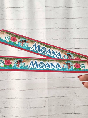 Pulseira bate e enrola - moana
