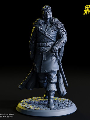 Miniatura de rpg - wretched royalty - male