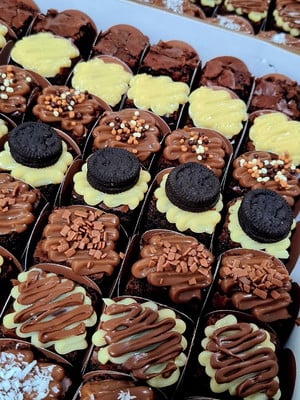 Mini brownies (cento)