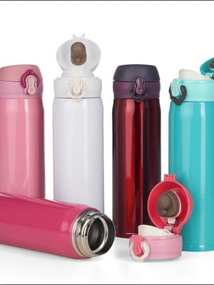 10 garrafa metal térmica 400 ml pesonalizadas a laser