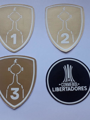 Patchs termocolante taças da libertadores