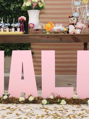 Pedido personalizado - 4 letras 80cm