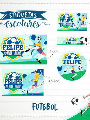 50 etiqueta futebol