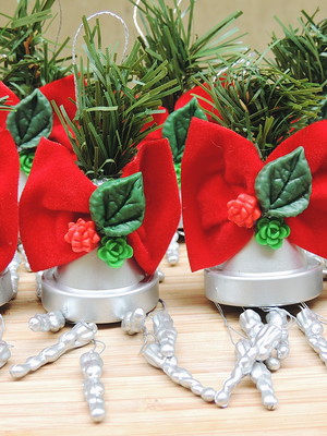 Enfeites de natal exclusivos - kit com 8 unidades