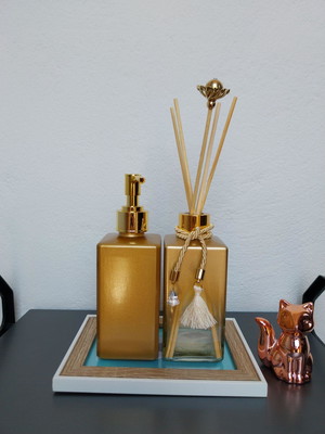 Kit aromatizador 250ml+sabonete líquido luxo 250ml