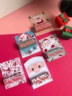 Card porta 1 bis natal- mimo cliente- brinde corporativo