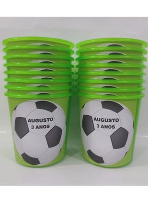 Balddinho de pipoca futebol