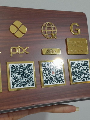 Placa qr-code