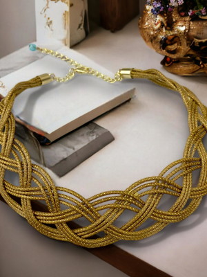 Chocker capim dourado