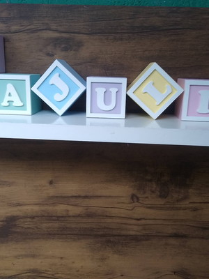 Ki com 10 cubos 5×5 com molduras decorados
