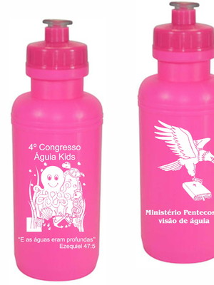Squeeze 500 ml personalizado academia brindes plastico