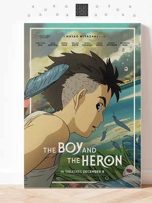 Quadro mdf kimitachi the boy and the heron - pst- geek-0010