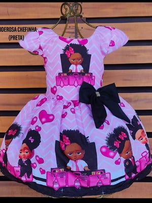 Vestido tematico poderosa chefinha