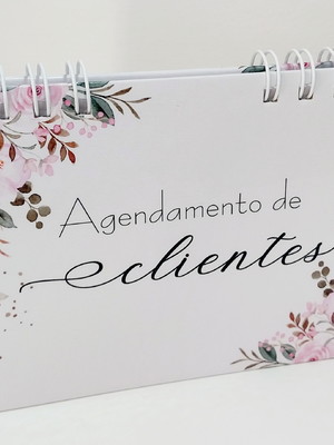 Mini agenda para agendamento de clientes personalizado