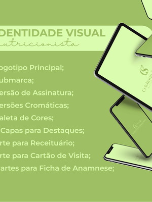 Identidade visual personalizada - nutricionista