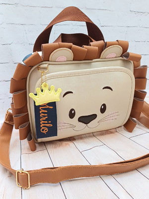Bolsa passeio diaper bag leão