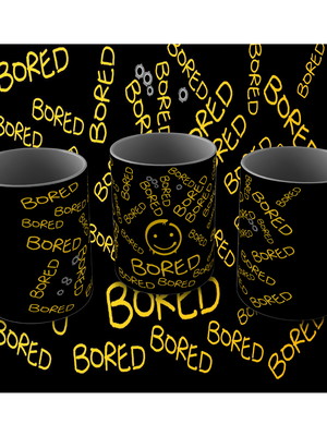 Caneca sherlock (série): bored