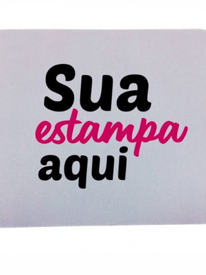 Mouse pad retangular sem apoio personalizado