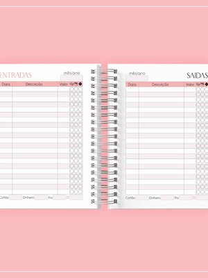 Arquivo digital miolo agenda controle de caixa
