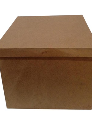 Caixa em mdf tipo sapato 15x40x40 c/ fundo reforçado