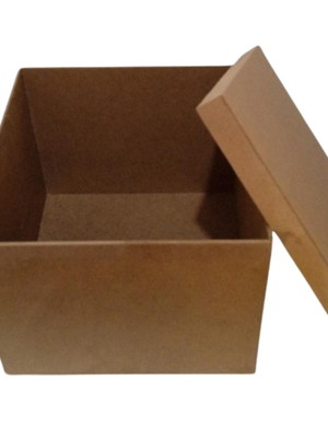 Caixa em mdf tipo sapato 10x25x25