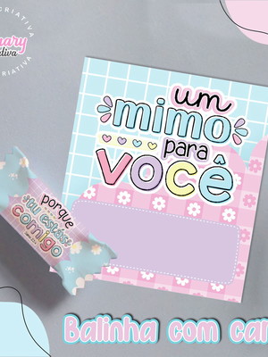 Bala personalizada com card versículos mod.0010