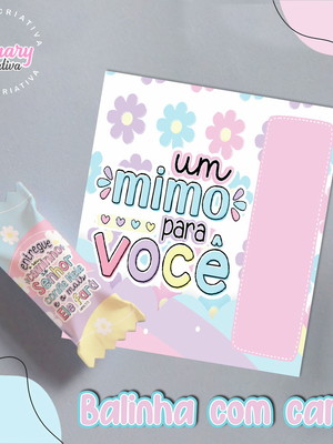 Bala personalizada com card versículos mod.0006