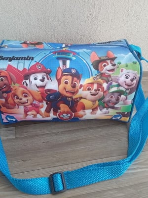 Kit com 10 mini malas personalizadas com alça regulável