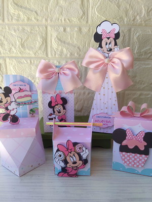 Confeitaria da minnie (50 itens)