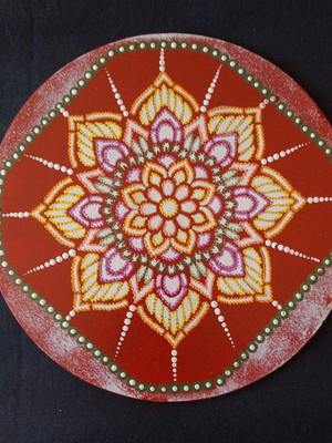 Mandalas em pontilhismo, varios modelos, lindas