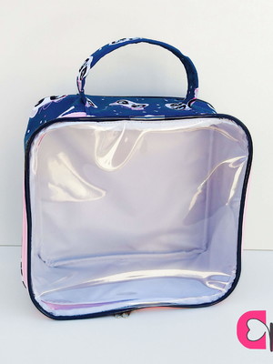 Maleta organizadora com visor
