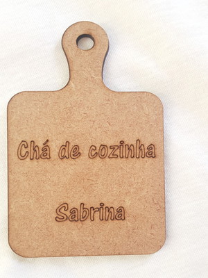 Chá dtabua de carne mdf 3mm 9x6-corte e gravação a laser