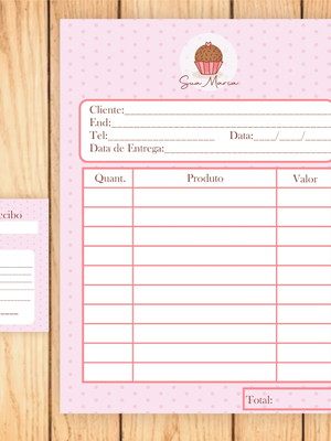 Identidade visual modelo exclusivo by sweet paper