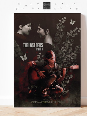 Quadro mdf the last of us parte 2 - mov - 0107